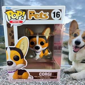 Corgi Funko #16 (Nib) With Pop Protector